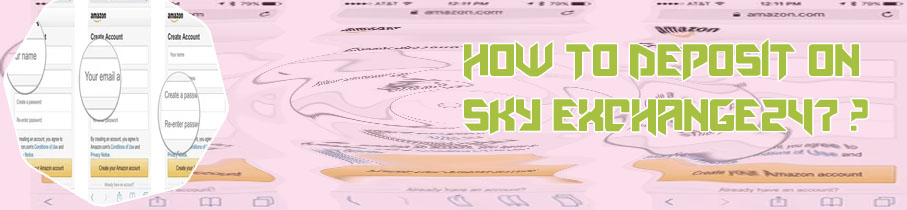 How to create new sky247 account