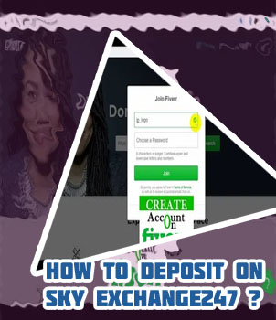 How to create sky247 account