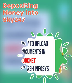 How to upload documents on sky247